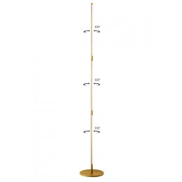 Торшер Crystal Lux LARGO PT25W GOLD