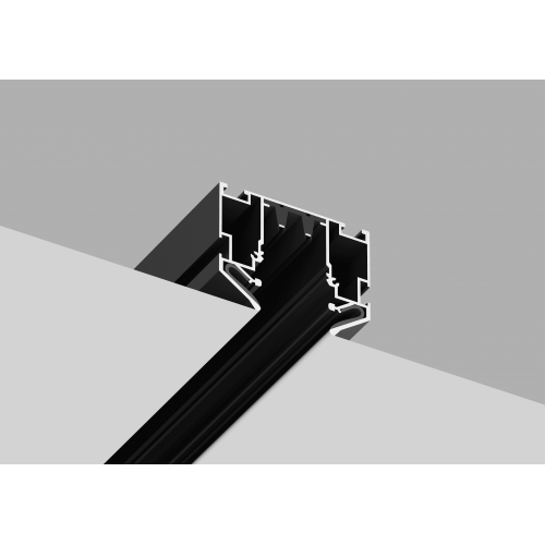 Встраиваемый трек 220V в натяжной ПВХ потолок Crystal Lux CLT 0.135 01 L2000 BL