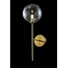 Бра Crystal Lux MARZO AP1 BRONZE/TRANSPARENTE