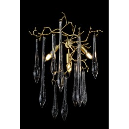 Бра Crystal Lux REINA AP3 GOLD PEARL