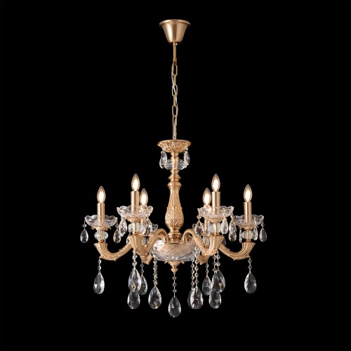 Люстра Crystal Lux ELIZABETH SP6 BRASS
