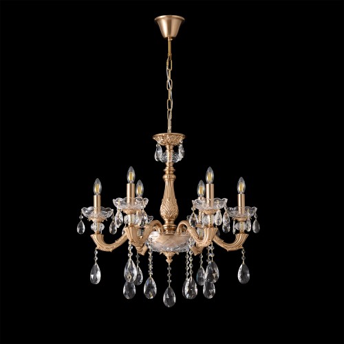 Люстра Crystal Lux ELIZABETH SP6 BRASS