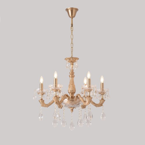Люстра Crystal Lux ELIZABETH SP6 BRASS