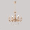 Люстра Crystal Lux ELIZABETH SP6 BRASS