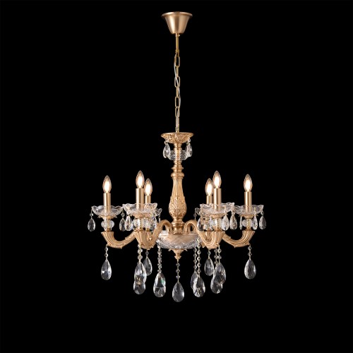 Люстра Crystal Lux ELIZABETH SP6 BRASS
