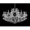 Люстра Crystal Lux HOLLYWOOD SP12+6 CHROME