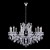 Люстра Crystal Lux HOLLYWOOD SP12 CHROME