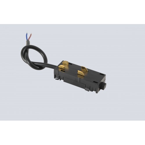 Питание для накладного шинопровода 220V Crystal Lux CLT 0.205 02 L2000 BL