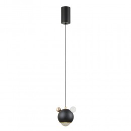 Светильник подвесной Crystal Lux AMIGO SP LED BLACK