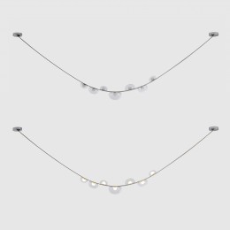 Светильник подвесной Crystal Lux BOSQUE SP7 L3000 GREY/TRANSPARENT