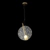 Светильник подвесной Crystal Lux FROZEN SP1 BRASS