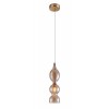Светильник подвесной Crystal Lux IRIS SP1 B AMBER