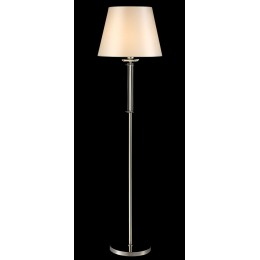 Торшер Crystal Lux NICOLAS PT1 NICKEL/WHITE