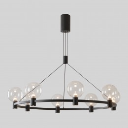 Люстра Crystal Lux DUET SP56W LED BLACK