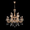 Люстра Crystal Lux ELIZABETH SP8+4 BRASS