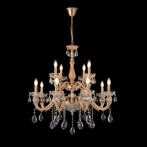 Люстра Crystal Lux ELIZABETH SP8+4 BRASS