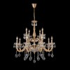 Люстра Crystal Lux ELIZABETH SP8+4 BRASS