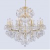 Люстра Crystal Lux ISABEL SP11 GOLD/TRANSPARENT