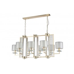 Люстра Crystal Lux NICOLAS SP8 L1000 GOLD/WHITE