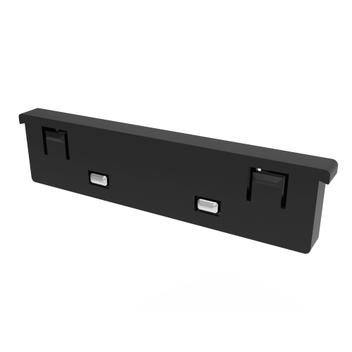 Соединитель питания для магнитного шинопровода линейный Crystal Lux CLT 0.206 03 BL