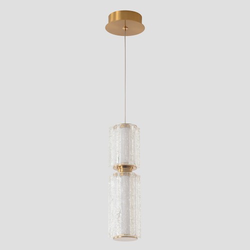 Светильник подвесной Crystal Lux ANTIQUE SP23W LED BRASS