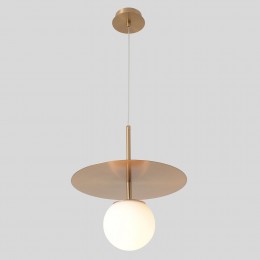 Светильник подвесной Crystal Lux UVA SP1.1 BRASS
