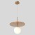 Светильник подвесной Crystal Lux UVA SP1.1 BRASS Светильник подвесной Crystal Lux UVA SP1.1 BRASS