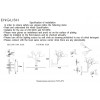 Бра Crystal Lux EVITA AP9 BLACK/TRANSPARENT