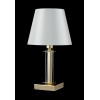 Настольная лампа Crystal Lux NICOLAS LG1 GOLD/WHITE