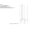 Поворотный настенный светильник Crystal Lux VERDE AP L1000 BLACK