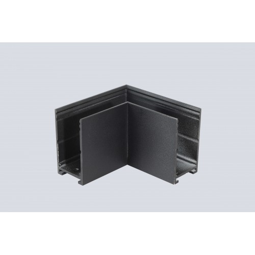 Соединитель для накладного шинопровода 220V угловой Crystal Lux CLT 0.215 04 BL