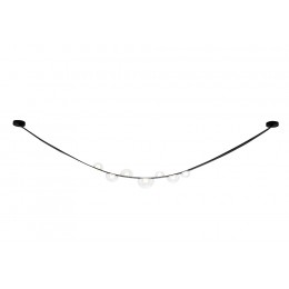 Светильник подвесной Crystal Lux BOSQUE SP7 L3000 BLACK/TRANSPARENT