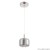 Светильник подвесной Crystal Lux BOX SP1 CHROME/SMOKE Светильник подвесной Crystal Lux BOX SP1 CHROME/SMOKE