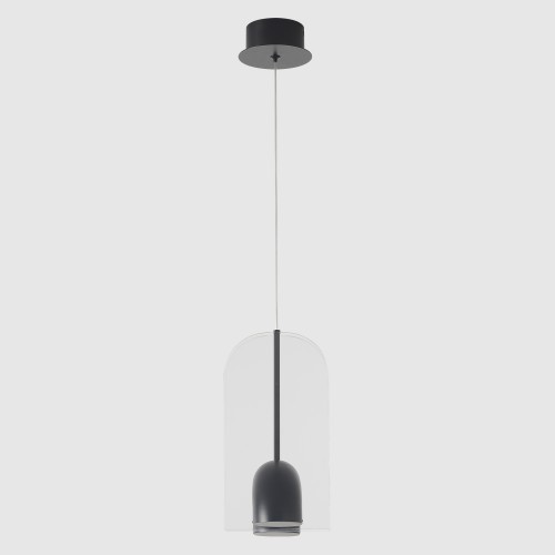Светильник подвесной Crystal Lux ELEMENT SP12W LED BLACK