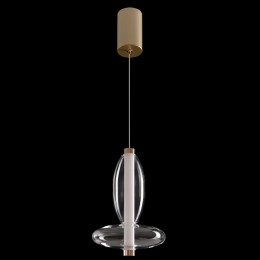 Светильник подвесной Crystal Lux QUASAR SP7W LED TRANSPARENT