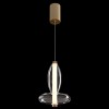 Светильник подвесной Crystal Lux QUASAR SP7W LED TRANSPARENT