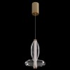 Светильник подвесной Crystal Lux QUASAR SP7W LED TRANSPARENT