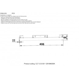 Светильник трековый магнитный Crystal Lux CLT 0.33 001 12W WH M4000K