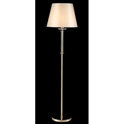 Торшер Crystal Lux NICOLAS PT1 GOLD/WHITE