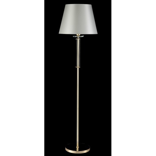 Торшер Crystal Lux NICOLAS PT1 GOLD/WHITE