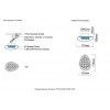 Бра Crystal Lux FELICIDAD AP9W LED