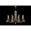 Люстра Crystal Lux VICTORIA SP8 GOLD/AMBER