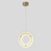 Светильник подвесной Crystal Lux DIEGO SP25W LED BRASS