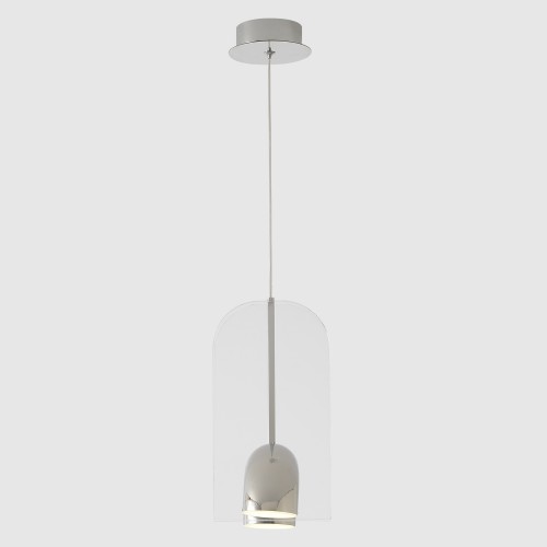 Светильник подвесной Crystal Lux ELEMENT SP12W LED CHROME