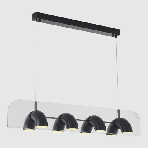 Светильник подвесной Crystal Lux ELEMENT SP48W LED BLACK