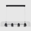 Светильник подвесной Crystal Lux ELEMENT SP48W LED BLACK