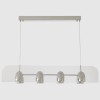 Светильник подвесной Crystal Lux ELEMENT SP48W LED CHROME