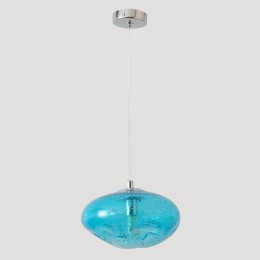 Светильник подвесной Crystal Lux FORMLESS SP1 BLUE