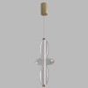 Светильник подвесной Crystal Lux QUASAR SP14W LED TRANSPARENT