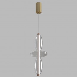 Светильник подвесной Crystal Lux QUASAR SP14W LED TRANSPARENT